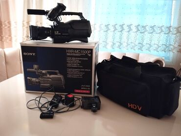 Videokameralar: Sony HD 1500 Super Vəziyyətdədir sıfırdan özümdə olub toy görmüyən — 9