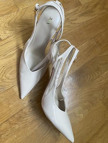 tufli: ZARA qadın tuflisi - Model: İti burunlu, stiletto topuqlu - Rəng — 3