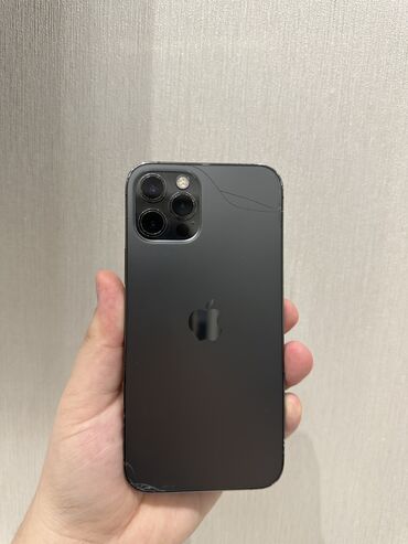 Apple iPhone: IPhone 12 Pro, Б/у, 128 ГБ, Graphite, 80 %