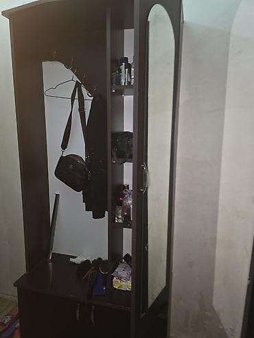 ofis dolablari: Dəhliz üçün garderob-komod dəsti - Material: laminat/LDSP, tünd — 3