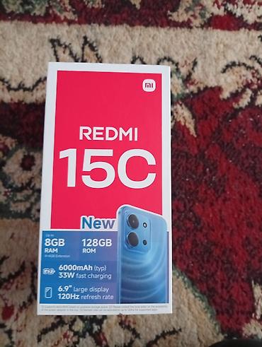 note 16 pro: Redmi, Redmi 15C, Б/у, 128 ГБ, цвет - Зеленый, eSIM — 2