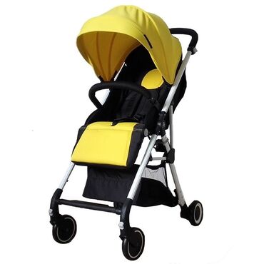 детские коляски для близнецов: Коляска, цвет - Желтый, Новый