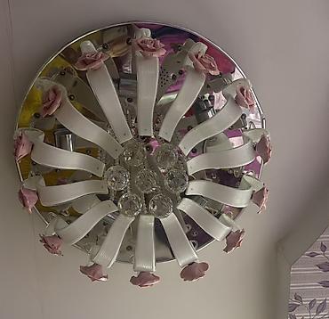 son zeng dekoru: Led Çılçıraq, 4 və daha çox lampa, Metal — 1