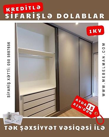 mebelman: Dolablar sifarişlə | Tək vəsiqə ilə Kreditlə Dolabları indi kreditlə — 7