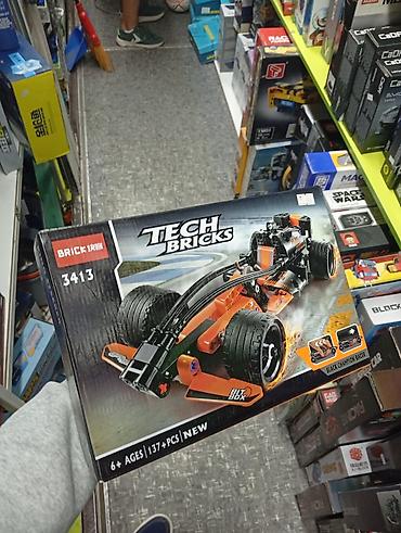pull: Конструктор BRICK Tech Bricks 3413 — «Black Champion Racer» - Набор — 3