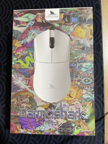 Компьютерные мышки: Darmoshark m3, игровая мышь. Флагманский чип с высоким содержанием