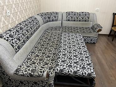 sofa: Угловой диван-трансформер с механизмом раскладывания. 2м длинная — 1