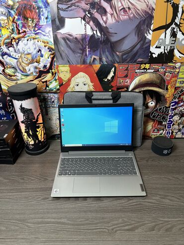 ноутбук на прокат: Ноутбук, Lenovo, 12 ГБ ОЭТ, Intel Core i3, 15.6 ", Колдонулган, Татаал эмес тапшырмалар үчүн, эс тутум SSD