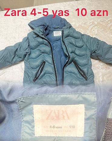 üst geyimleri: Zara 4-5 yas tertemiz 10 azn — 1