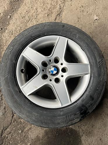 15: Литые Диски R 15 BMW, Пара, отверстий - 5, Б/у — 5