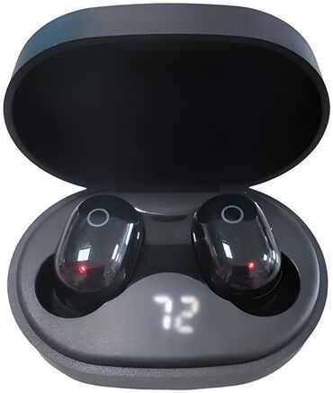 микро наушник: Simsiz (Bluetooth) Qulaqcıqlar, Xiaomi, rəng - Qara