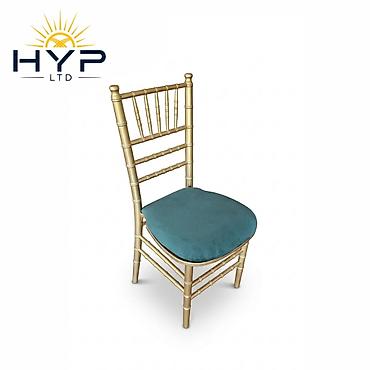 чехол для стулья: Велюровые подушки на стулья Chiavari (киавари) - Форма — 2