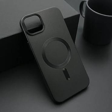 alcatel pixi 9: Futrola ELEGANT MAGSAFE za iPhone 15 Plus (6.7) crna. Kataloški broj — 1