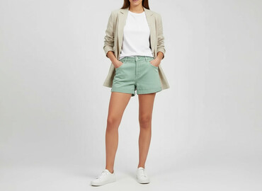 krótkie spodenki damskie 2021: Shorts for women, size S