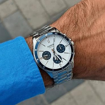 casio original: Мужские классические модели часы! Модель MTP-1374D Функции : дата — 3