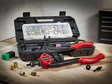 Setovi ručnog alata: Ručna klešta za nitne matice (rivet-nut set) u koferu – PARKSIDE - — 13