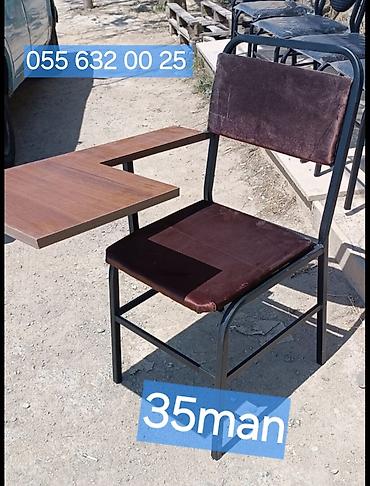 ofis kresloları ucuz: Tələbə/konfrans stulları – müxtəlif modellər - Metal karkaslı — 3