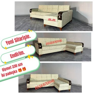 Sifarişlə divanlar: Künc divan, Parça, Bazalı, Açılan, Kitab — 10