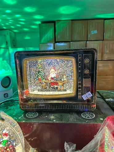 Рабочие настольные лампы: Новогодние декоративные светильники со «снежным» эффектом - — 8