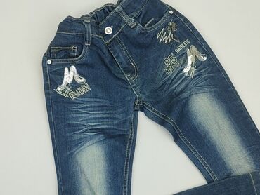 eleganckie spodnie z wysokim stanem zara: Jeans, 10 years, 140, condition - Good