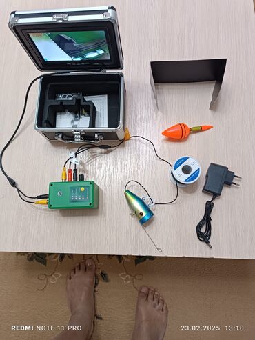 Другое для охоты и рыбалки: Подводная камера для рыбалки и туризма, зима и лето,диагональ экрана 7 at lalafo.kg — 2 Другое для охоты и рыбалки: Подводная камера для рыбалки и туризма, зима и лето,диагональ экрана 7 — 2