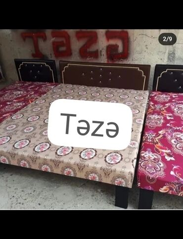 Çarpayılar: Çarpayı hazırları var taxt 110 manat kravat 60 manat çatdırılma var — 8