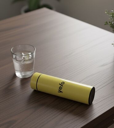 Termoslar: Rəng - Sarı, Termos, Metal, 1 l, Türkiyə — 9