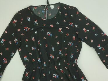 czarna sukienka z siateczką h m: H&M Divided, Women`s dress