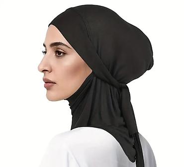 Hicab: Qadınlar üçün rahat və praktik içlik baş örtüyü (bonə/hicap içliyi) - — 1