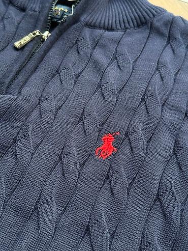 pull and: Мужской свитер Polo Ralph Lauren - Модель: полугольф с короткой — 3