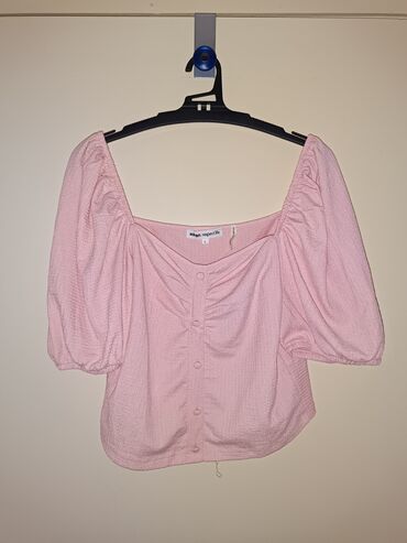 zara majice bez rukava: L (EU 40), Polyester, color - peach