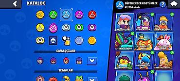 dj setup: Brawl Stars oyun hesabı – yüksək səviyyəli kolleksiya - Kupa yolu: 71 — 7