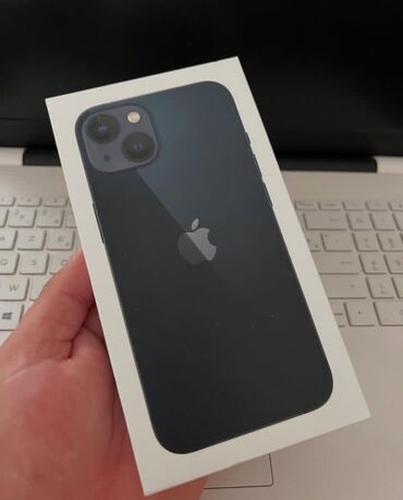 Nokia: IPhone 13, 128 GB, Black Titanium, Zəmanət, Kredit, Face ID