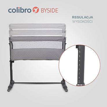 kapibara igracka: COLIBRO KOLEVKA BYSIDE DOVE – bočni krevetac/side bed Šifra — 2