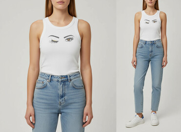 butterfly t shirty: Топ жіночий, розмір M