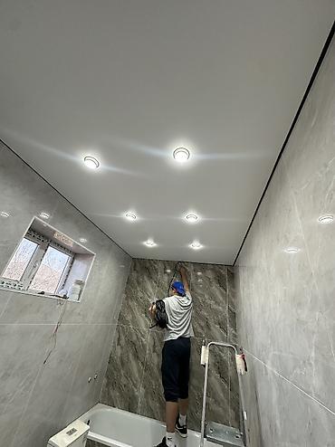 Натяжной потолок: Натяжной потолок Глянцевое, Матовое, 3D потолки Гарантия, Бесплатная консультация, Бесплатный замер — 7