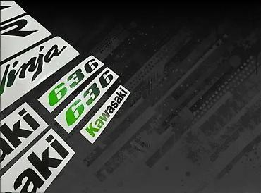 Delovi za motocikle: Nalepnice Kawasaki ZX6R Ninja Stikeri za motore - 2420 📌 Opis — 7