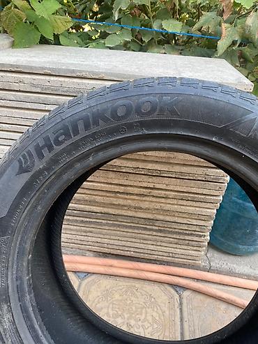 aeolus e70: Шины 215 / 55 / R 17, Зима, Б/у, Комплект, Легковые, Hankook — 6