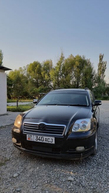 продам шины бу бишкек: Toyota Avensis универсал, черный цвет. Киргизские номера: 07 KG 340