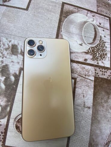 Apple iPhone: IPhone 11 Pro, 64 GB, Matte Gold, Simsiz şarj, Face ID
