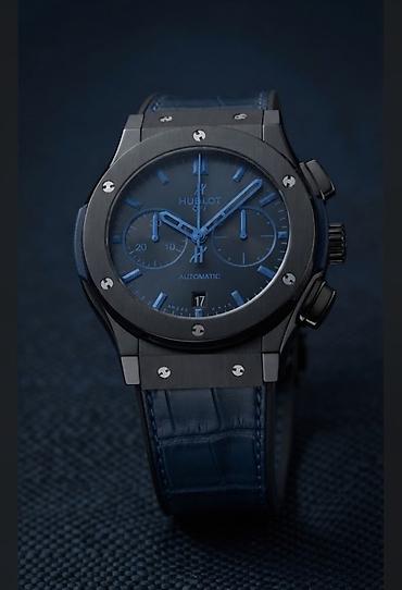 Aksesuarlar: İşlənmiş, Qol saatı, Hublot, rəng - Qara — 1