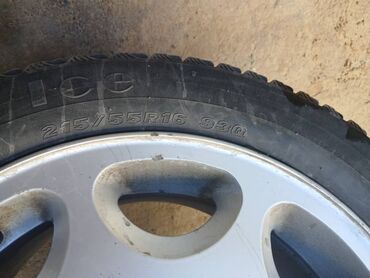 диск r16c: Дөңгөлөктөр монтажда 215 / 55 / R 16, Кыш, Комплект, Куйма, тешиктери - 5