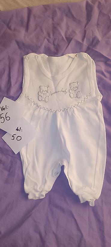 kartice za bebe: Bebi zeka/pidžama bez rukava – bela - Model: zeka (kombinezon) sa — 1