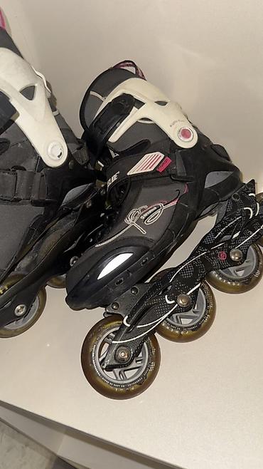 Спорт и отдых: Rolikler– Powerslide Phuzion Gamma Pure Grey/Pink Skate (fitness/şəhər — 2
