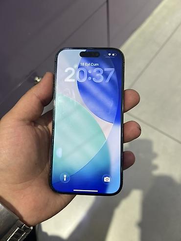 iphone telefon divar kagizlari: IPhone 15 Pro, 128 GB, Graphite, Face ID — 2