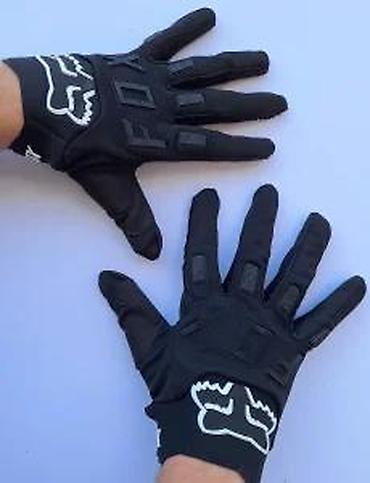 Oprema za bicikliste: FOX MTB/Enduro rukavice – crne, dugačak prst - Lagane i fleksibilne — 4