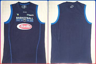 versace majca: Original "SPALDING" Italia Plavi Košarkaški Dres - XXXL Original — 1