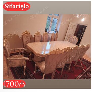 Qonaq otağı üçün, Yeni, 8 stul