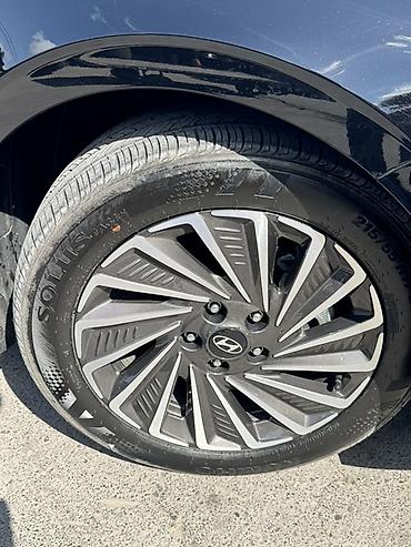 Disk təkərlər: Hyundai orijinal yüngül lehimli disklər və Solus şinlər komplekti - — 2