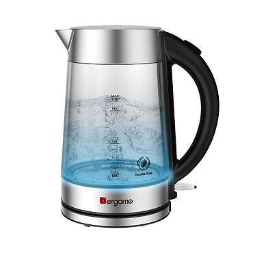 çaydanlık: №: 4550 Məhsulun adı: Elektrik çaydan Bergamo BG-EK2458DGS Brend — 1